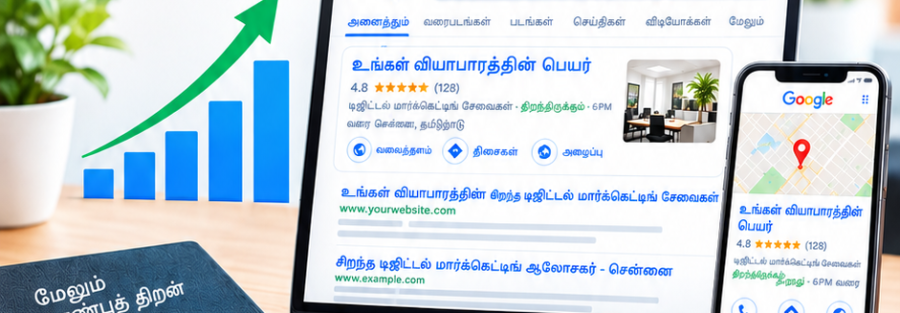 Google மற்றும் Online Search-ல் உங்கள் Business-ஐ மக்கள் எளிதாகக் கண்டுபிடிக்க செய்வது எப்படி?
