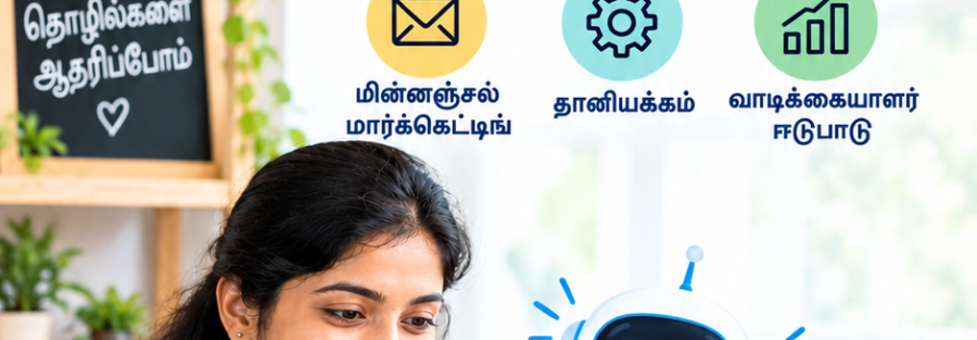 சிறு தொழில்கள் டிஜிட்டல் மார்க்கெட்டிங்கிற்கு AI-ஐ எவ்வாறு பயன்படுத்தலாம்?