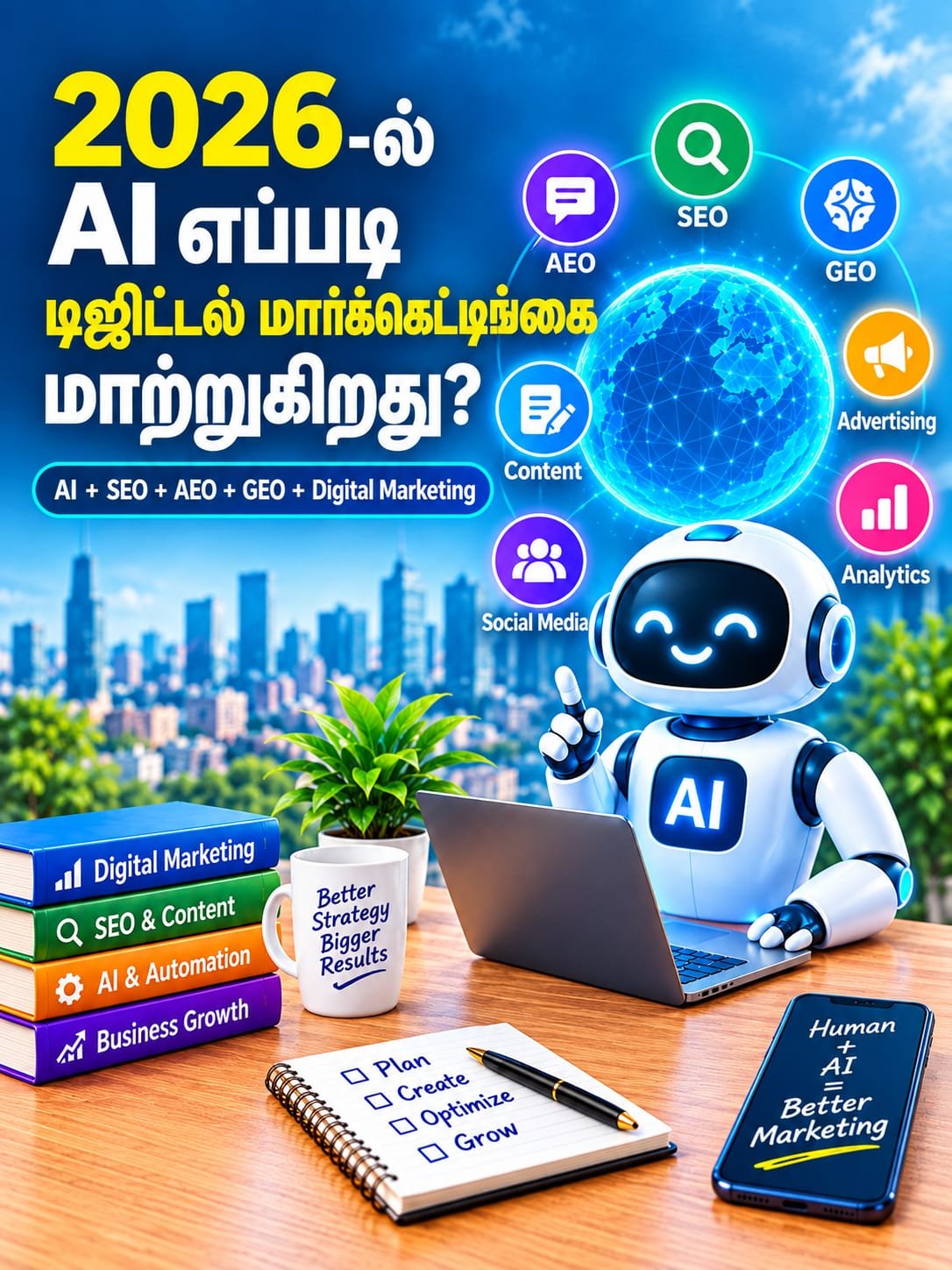 2026-ல் AI டிஜிட்டல் மார்க்கெட்டிங்