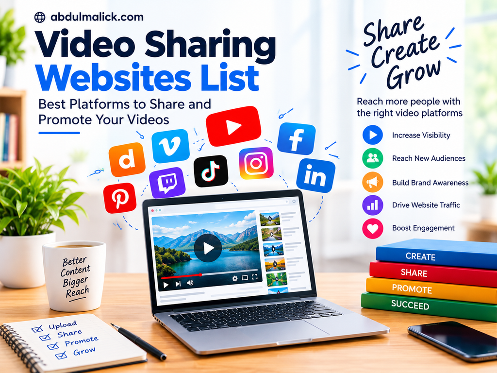 Video Sharing Websites List: Best Platforms to Share and Promote Your Videos
